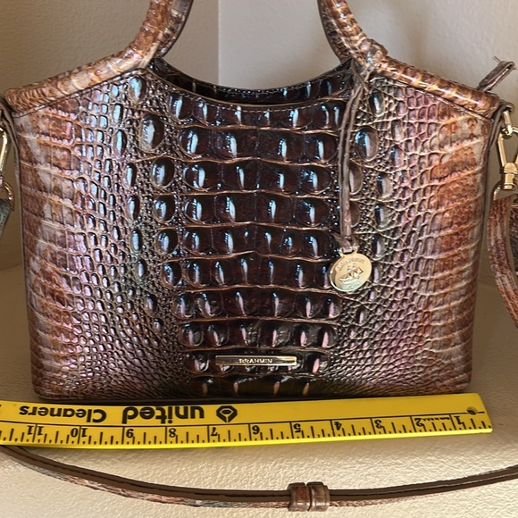Brahmin Elaine Truffle Python crossbody bag - Picture 10 of 10